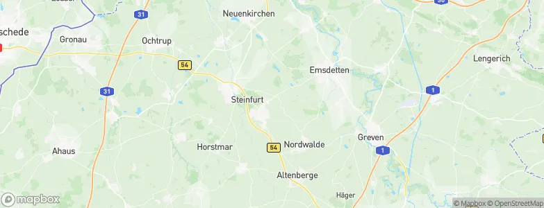 Borghorst, Germany Map