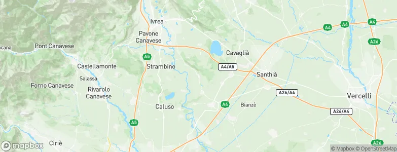 Borgomasino, Italy Map