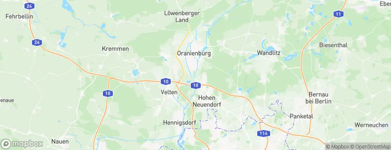 Borgsdorf, Germany Map