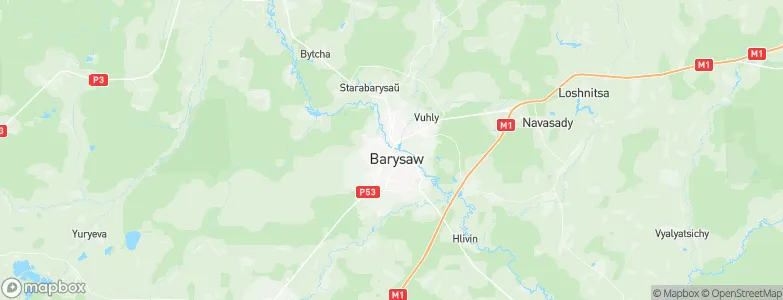 Borisov, Belarus Map
