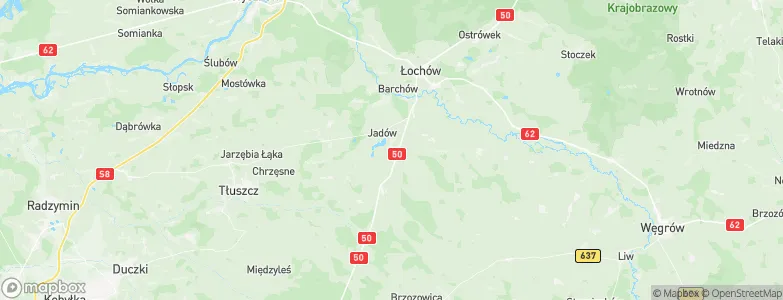 Borki, Poland Map