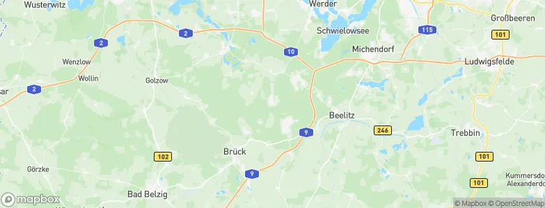 Borkwalde, Germany Map