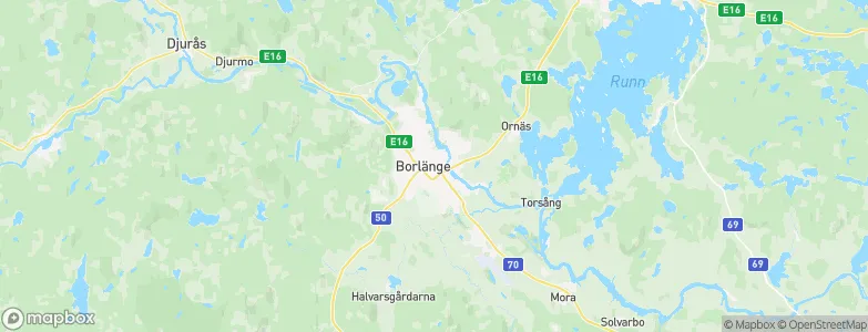 Borlänge, Sweden Map