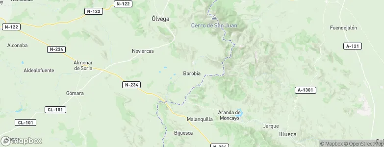 Borobia, Spain Map