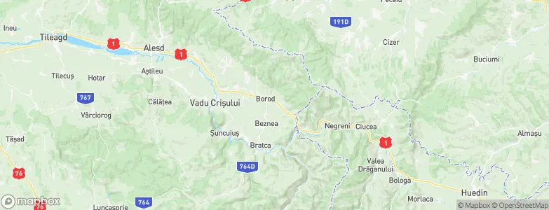 Borod, Romania Map