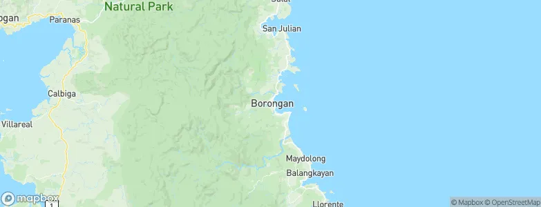 Borongan, Philippines Map