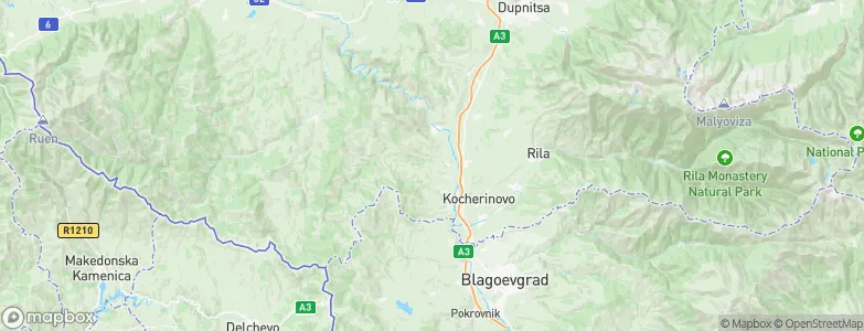 Borovets, Bulgaria Map