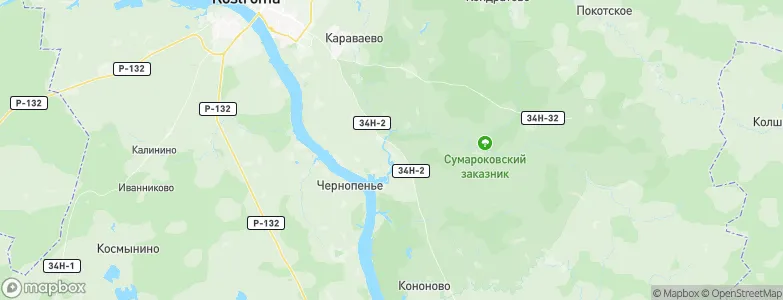 Borovikovo, Russia Map