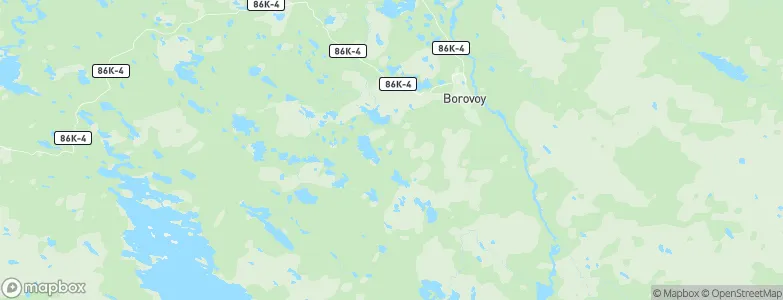 Borovoy, Russia Map