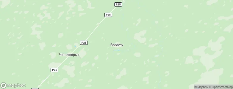 Borovoy, Russia Map