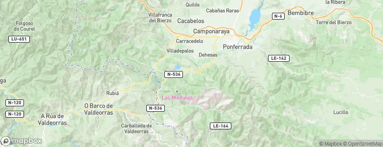 Borrenes, Spain Map