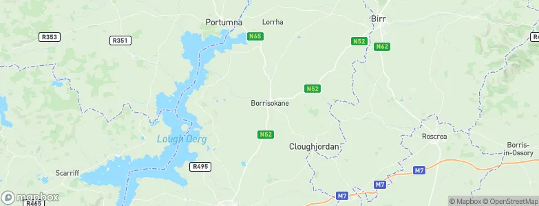Borrisokane, Ireland Map