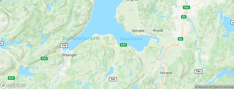 Børsa, Norway Map