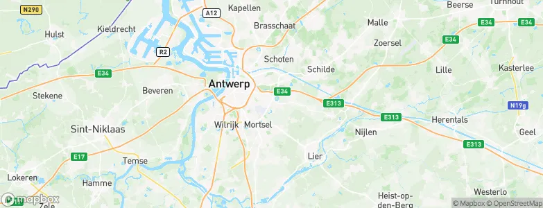 Borsbeek, Belgium Map