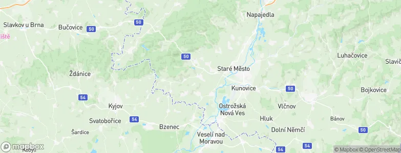 Boršice, Czechia Map