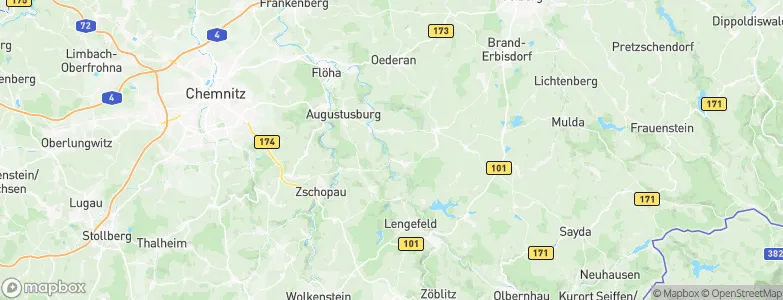 Borstendorf, Germany Map