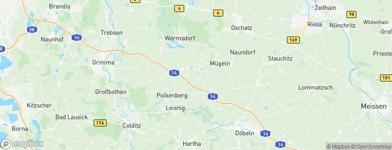 Börtewitz, Germany Map