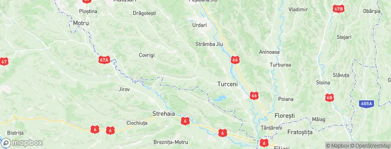 Borăscu, Romania Map