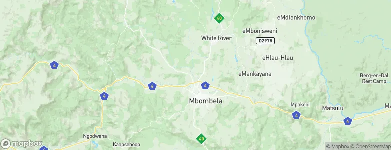 Boschrand, South Africa Map