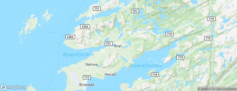 Botngård, Norway Map