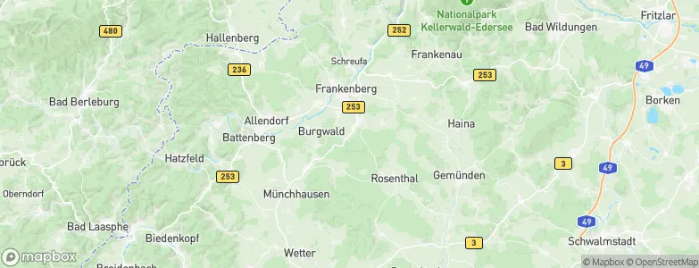 Bottendorf, Germany Map