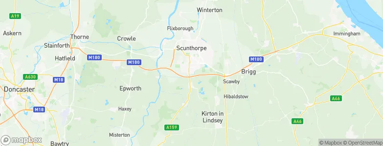 Bottesford, United Kingdom Map