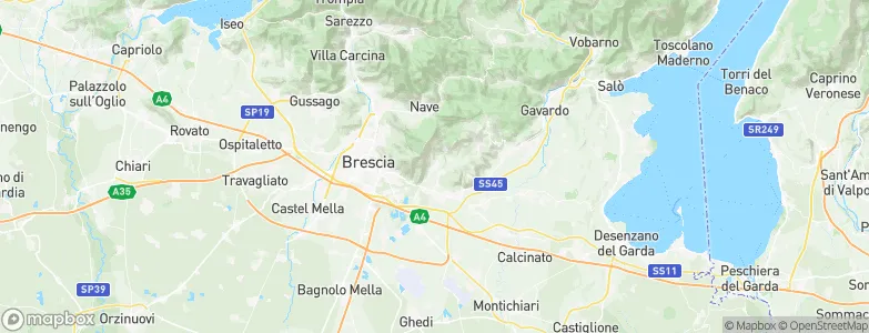 Botticino, Italy Map