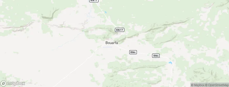 Bouarfa, Morocco Map