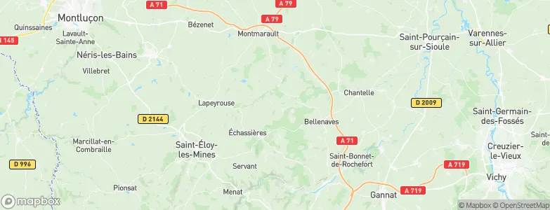Bouce, France Map