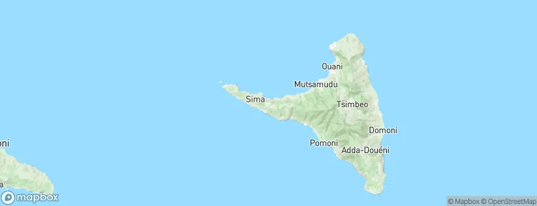 Boungouéni, Comoros Map