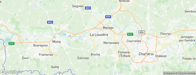 Bouvy, Belgium Map