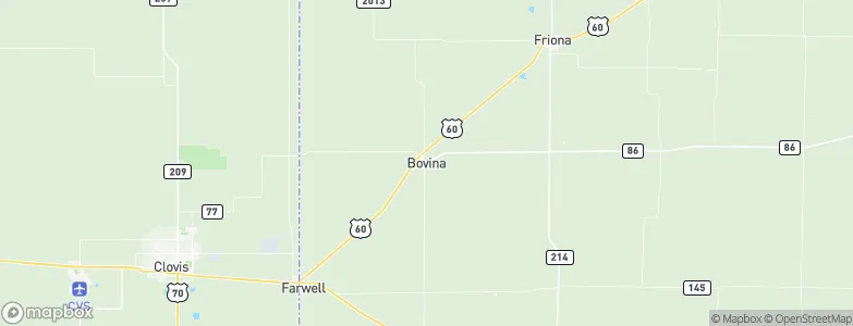 Bovina, United States Map