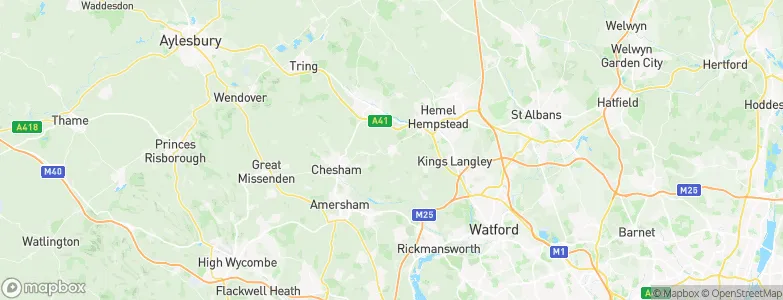 Bovingdon, United Kingdom Map