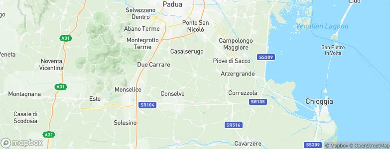 Bovolenta, Italy Map