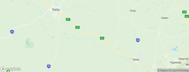 Bowenville, Australia Map