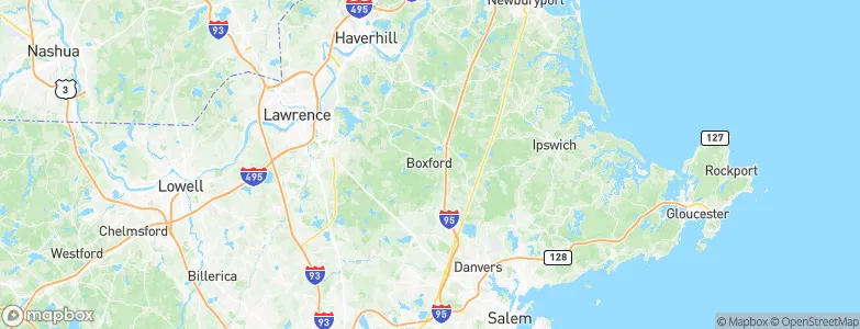 Boxford, United States Map