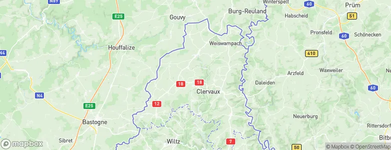 Boxhorn, Luxembourg Map
