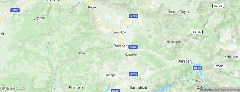 Boyabat, Turkey Map