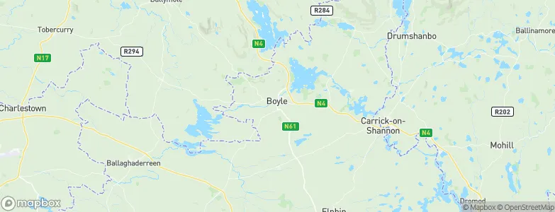 Boyle, Ireland Map