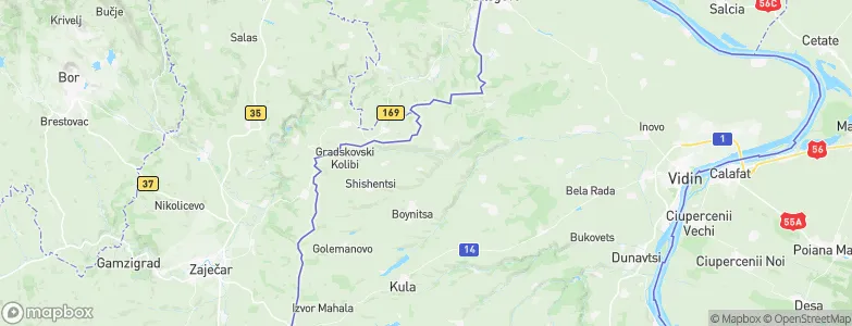 Boynitsa, Bulgaria Map