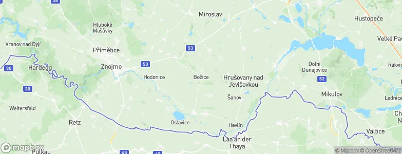 Božice, Czechia Map