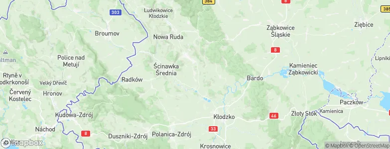 Bozkow, Poland Map