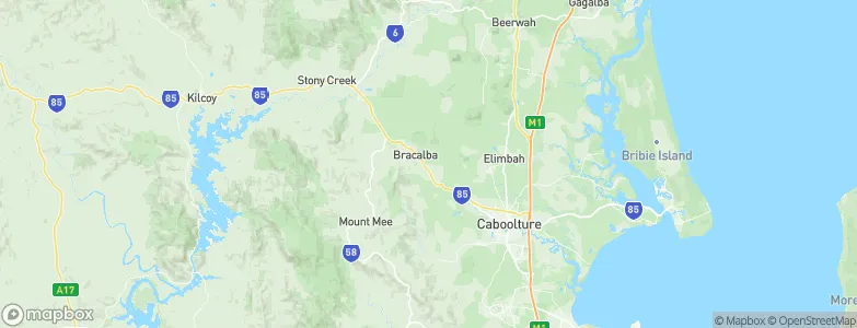 Bracalba, Australia Map