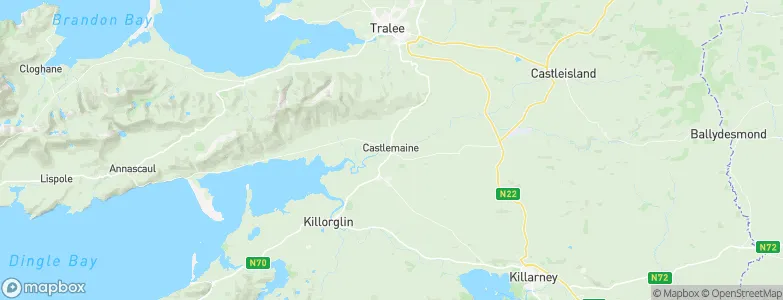 Brackhill, Ireland Map