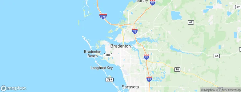 Bradenton, United States Map