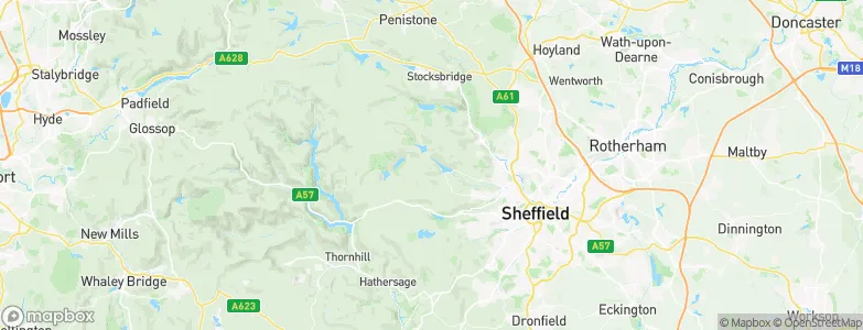 Bradfield, United Kingdom Map
