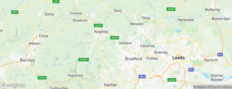 Bradford, United Kingdom Map