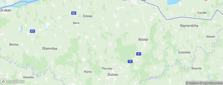 Bradvari, Bulgaria Map