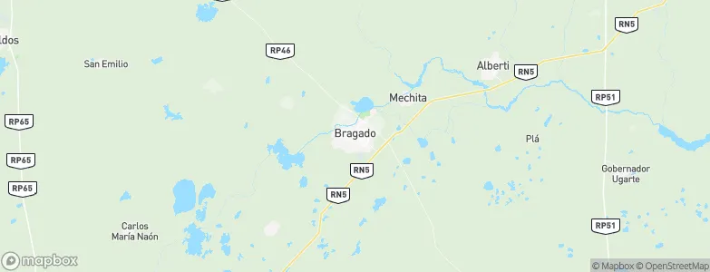 Bragado, Argentina Map