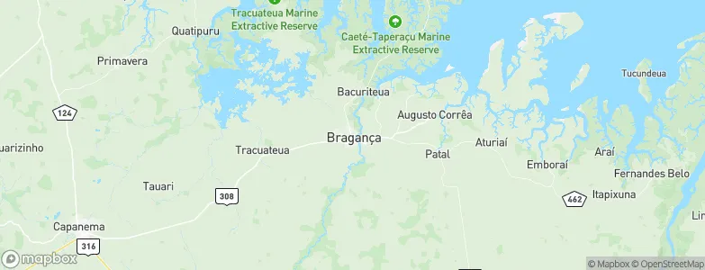 Bragança, Brazil Map